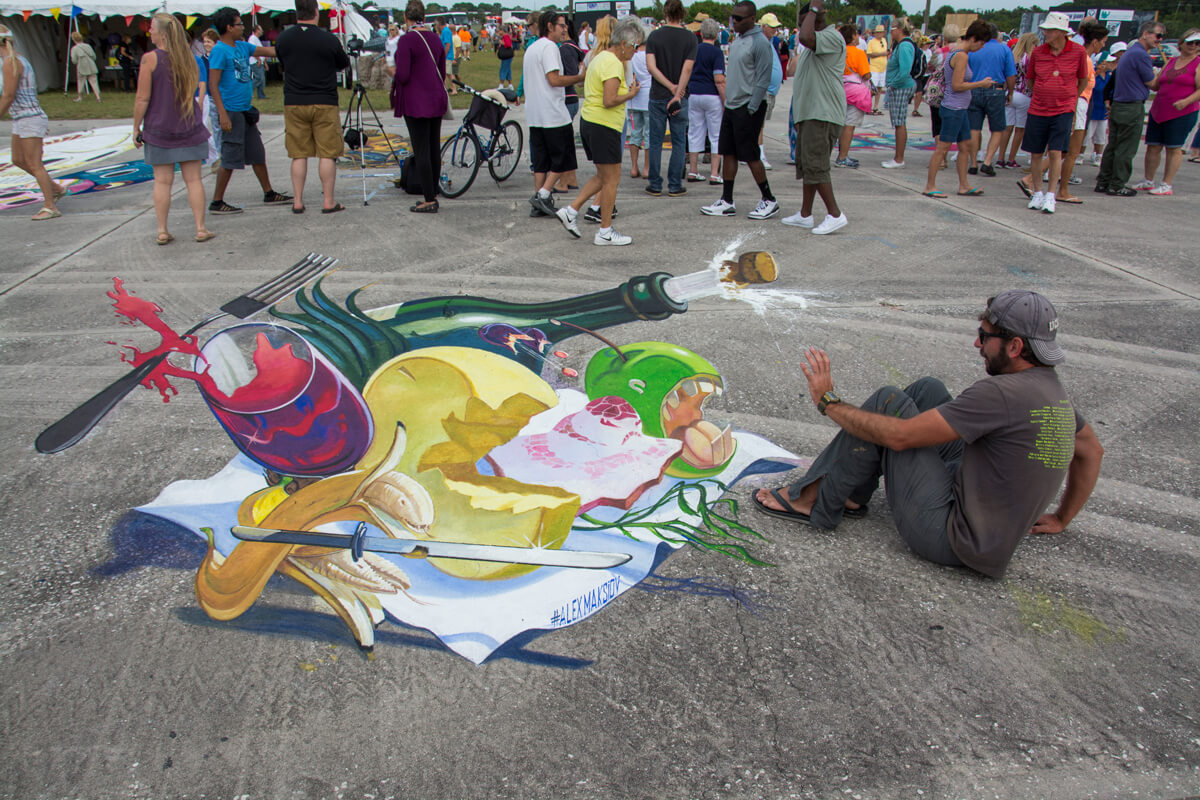 Sarasota Chalk Festival De 2015